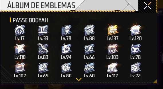 FREE FIRE | CONTA PREMIUM - NÍVEL 75 | RARA