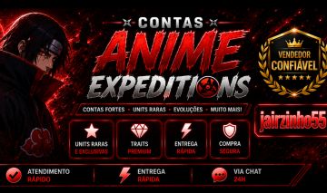 CONTAS ANIME EXPEDITIONS | UNBOUND | SKINS | RR (VALOR NEGOCIAVEL)