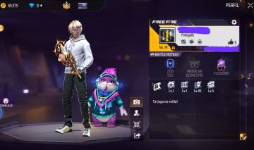 CONTA FREE FIRE LVL 14 | FOICE ECLIPSE LUNAR + AUG ECLIPSE + TROCA NICK