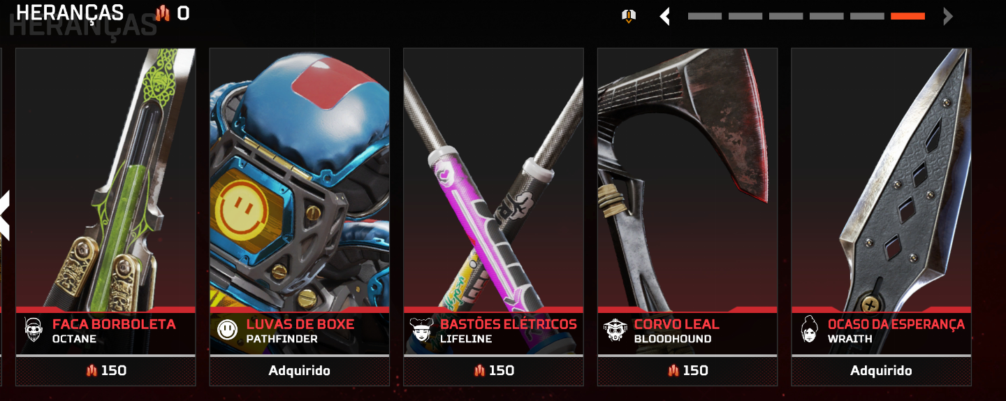 Conta desde S1 ate algumas atuais + 3 heranças e mais de 300 skins lvl 300+ 3/4