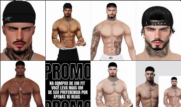 INFORMACAO DE FIT IMVU MASCULINO