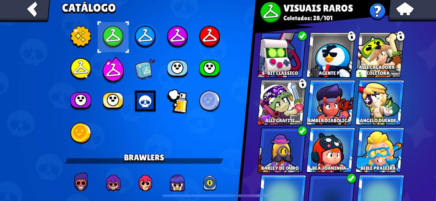 CONTA BRAWL STARS TOP DE LINHA | 25K+ TROFÉUS | ACESSO COMPLETO