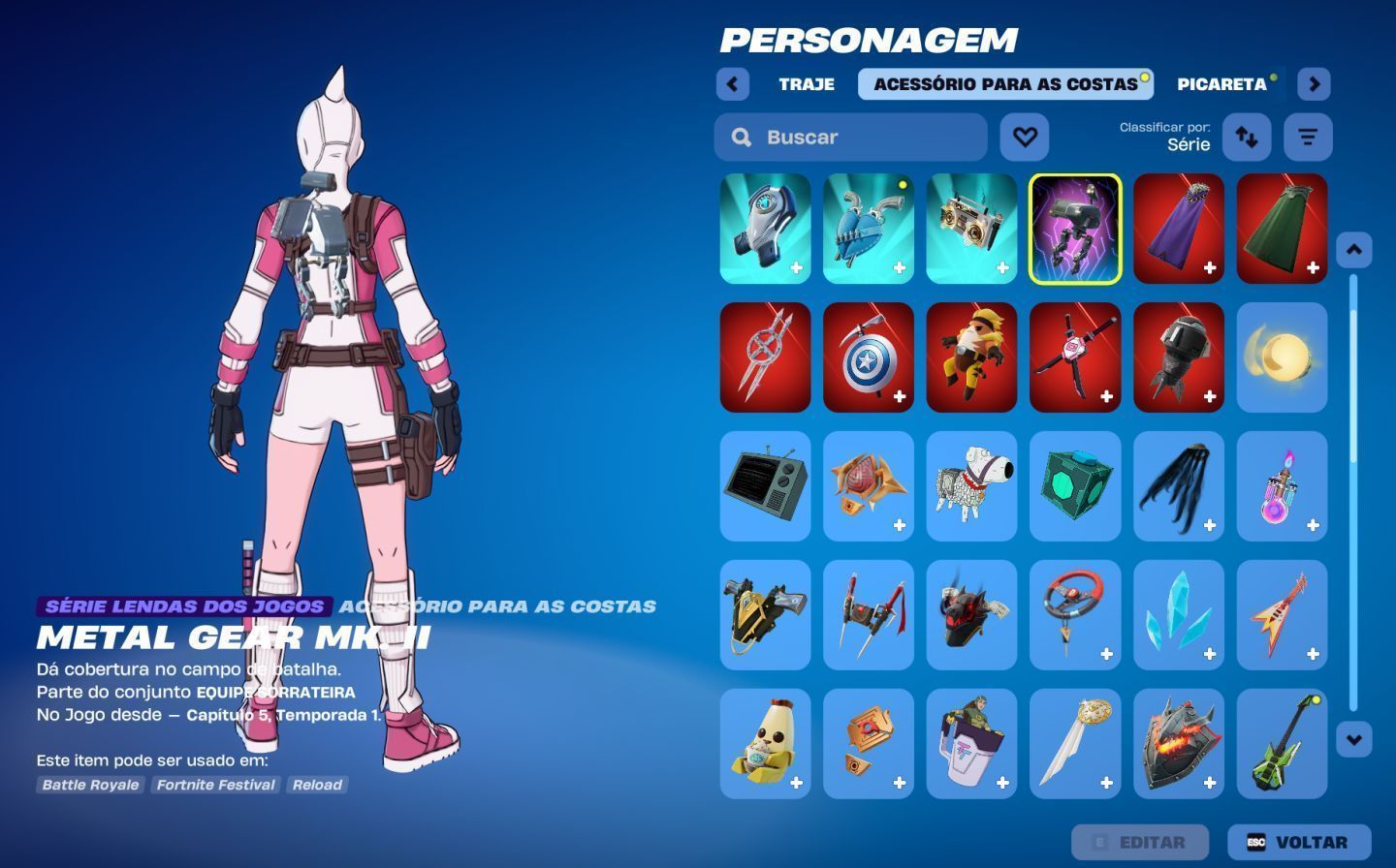 40 SKINS | VALERIA | ERA | PETER GRIFFIN | EMMA FROST | DESTINO | FULL ACESSO