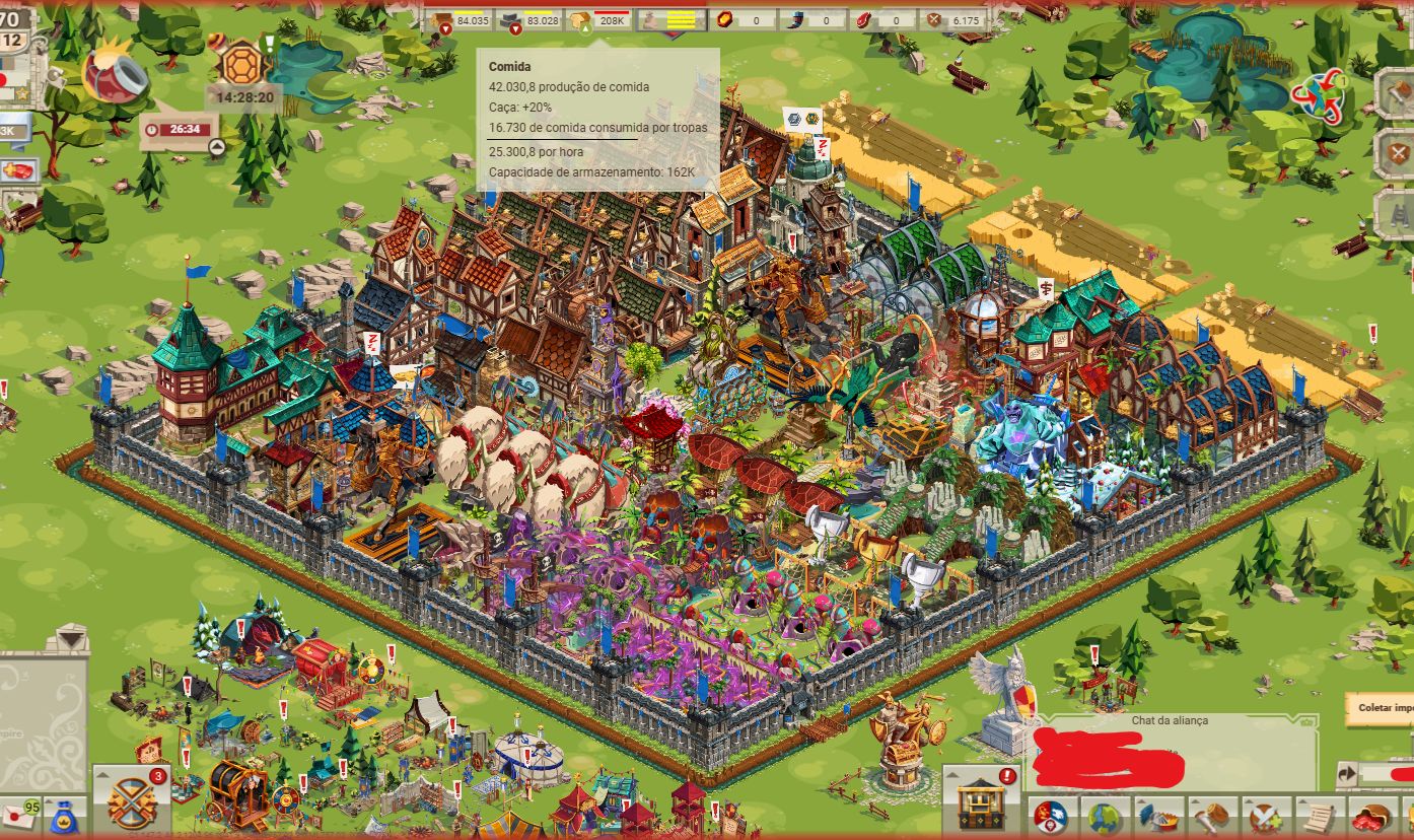 Conta Goodgame Empire no server PT1 conta Boa!!