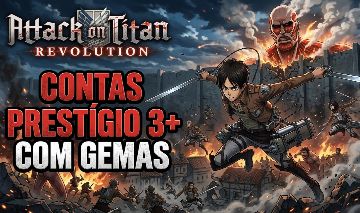 CONTA PRESTIGIO 3+ -- ATTACK ON TITAN REVOLUTION(AOT)