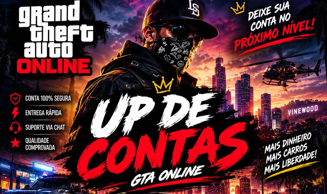 UPGRADE DE CONTAS GTA 5 ONLINE LEGACY/ENHANCED PC