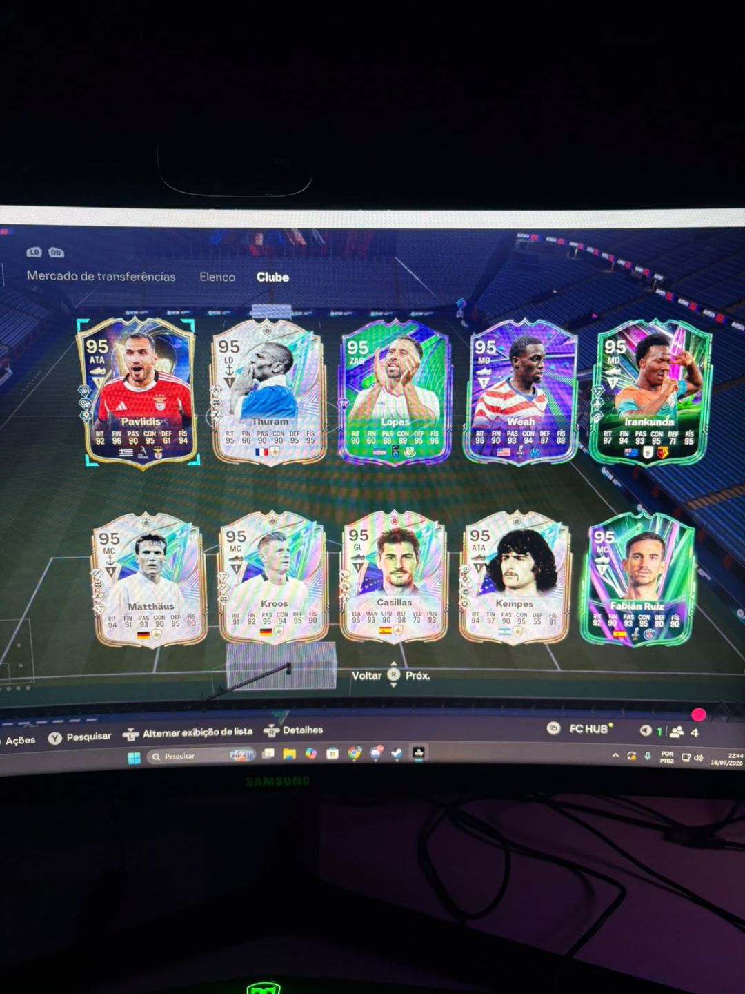 CONTA SUPER META EA FC 26 - COM RONALDO 97 E CRUYFF 97 - STEAM