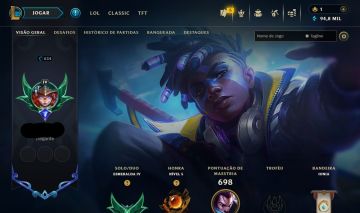 CONTA LOL + VALORANT | 240 SKINS NO LOL + 15 SKINS NO VALORANT