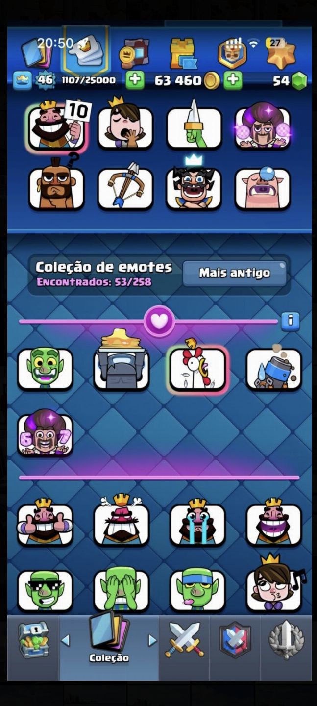 Conta de Clash arena 23 full