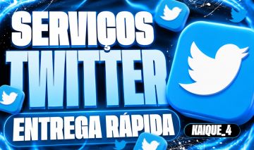 [Promoção] TWITTER - Curtidas + Visualizações + Seguidores