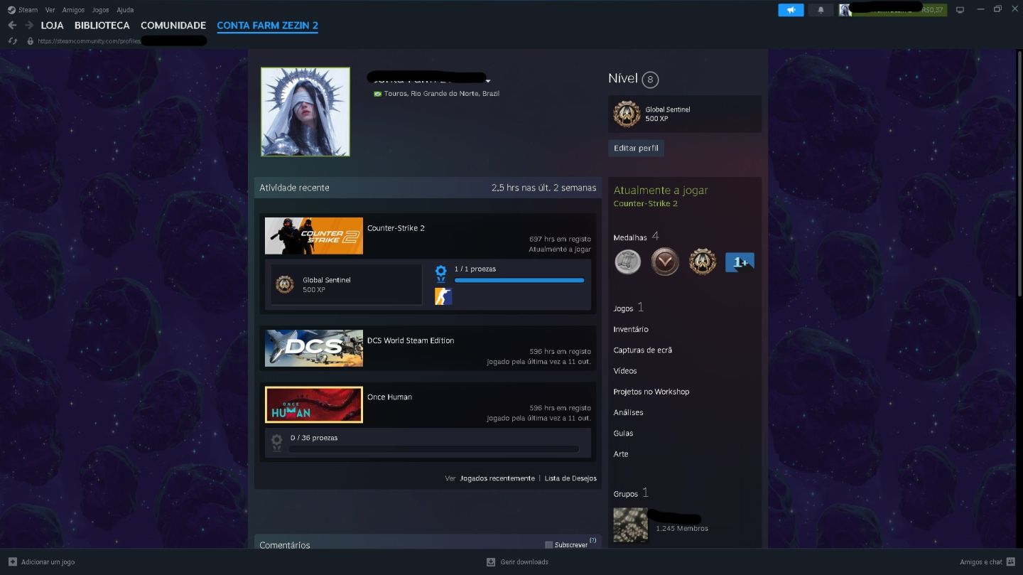 CONTA CS2 | RATING 23,977 | AK 2 | PRIME ATIVO