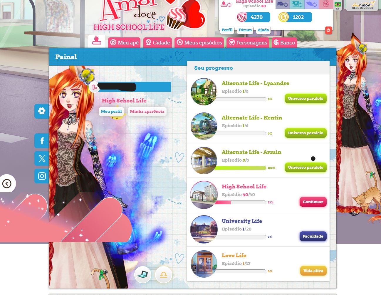 Conta Antiga Amor Doce | Muitos Itens + Itens de Eventos Antigos