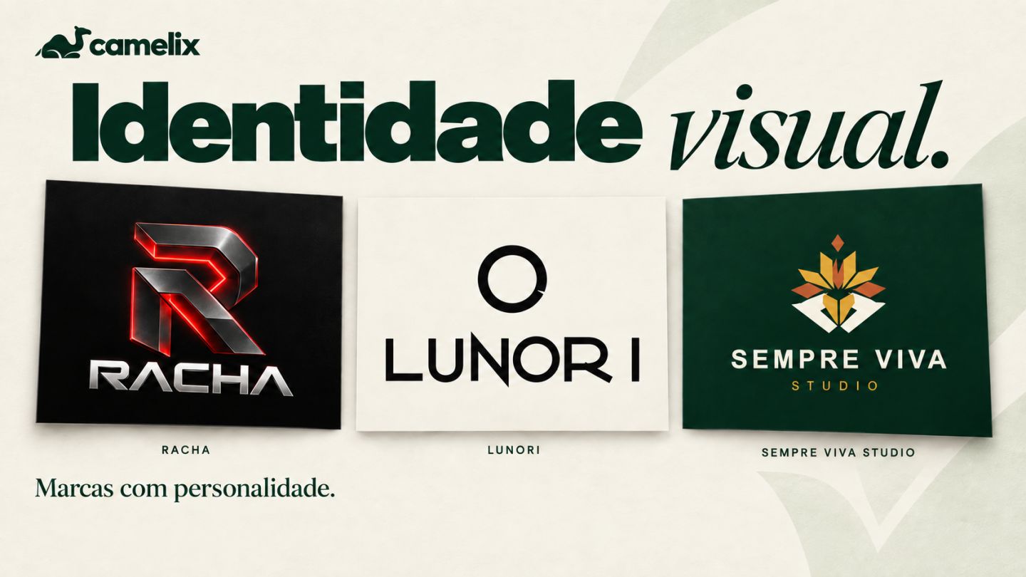 Logos, Posts, Banners e Sites Profissionais