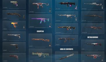 CONTA VALORANT PLATINA/DIAMANTE C/SKINS (PHANTOM CHAMPIONS, VANDAL, FACAS E ETC)