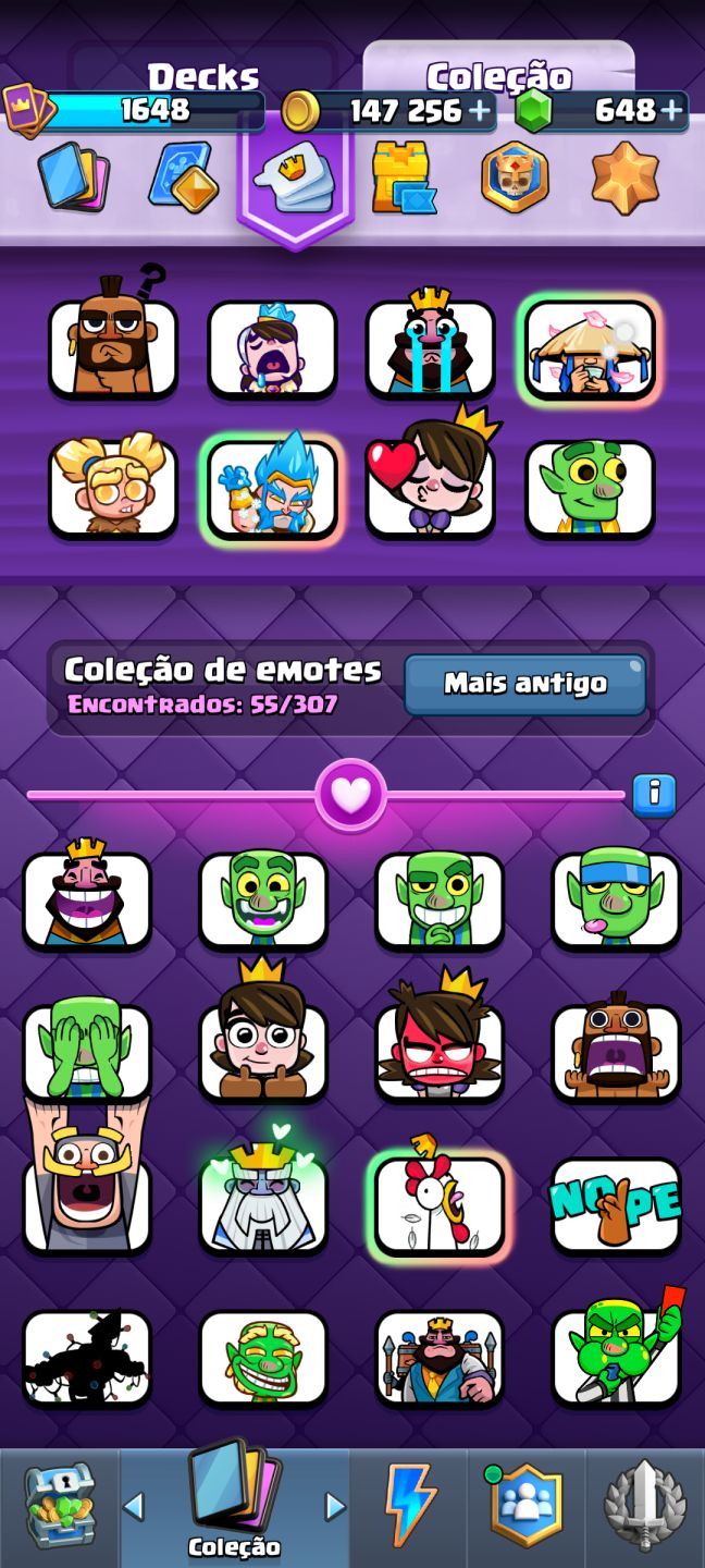 Conta Clash Royale 14.000 troféus+ cartas nvl 16