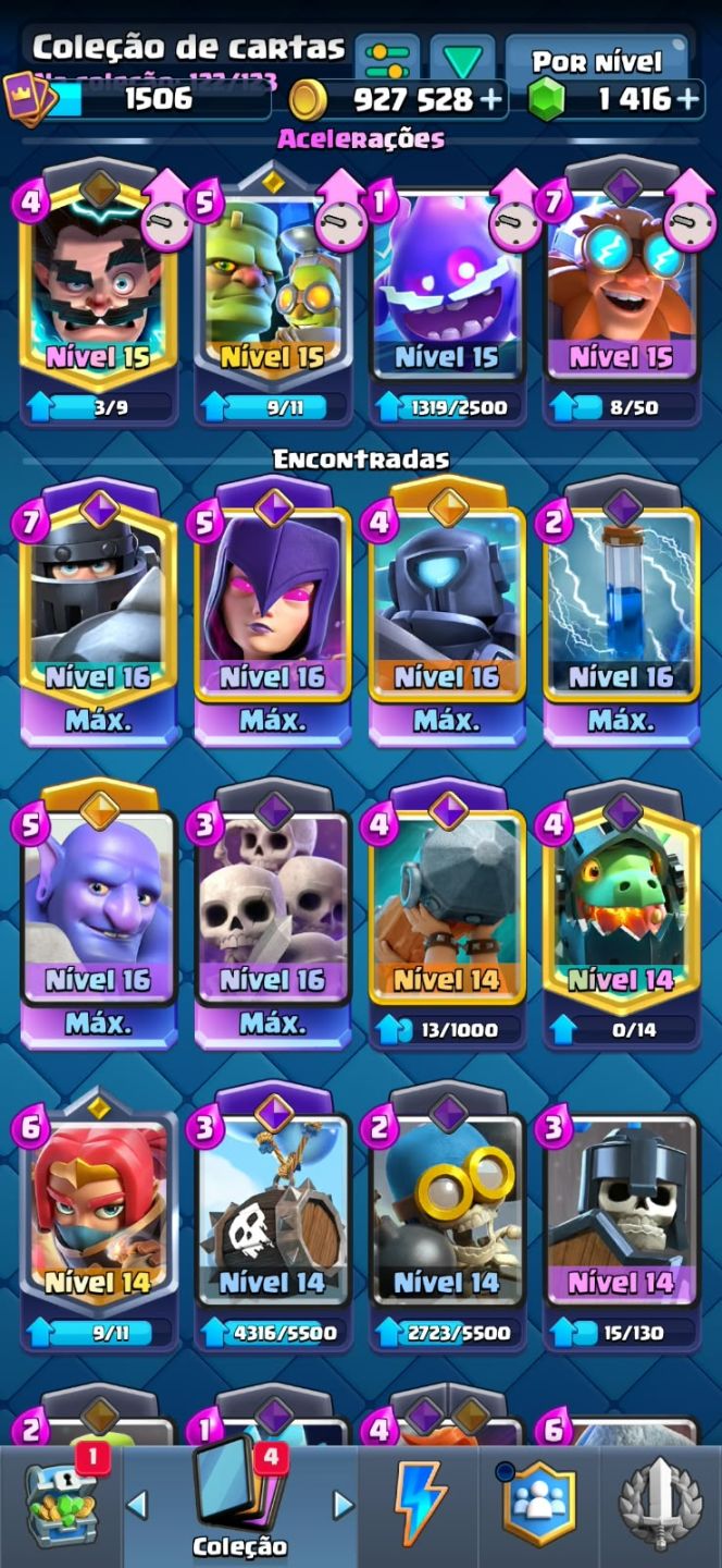 MAIS BARATA E MELHOR CONTA CLASH ROYALE (ARENA SAZONAL)