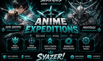 NEW LANÇAMENTO LOJA DO SYAZER! ANIME EXPEDITIONS (MEGA PROMOÇÕES)