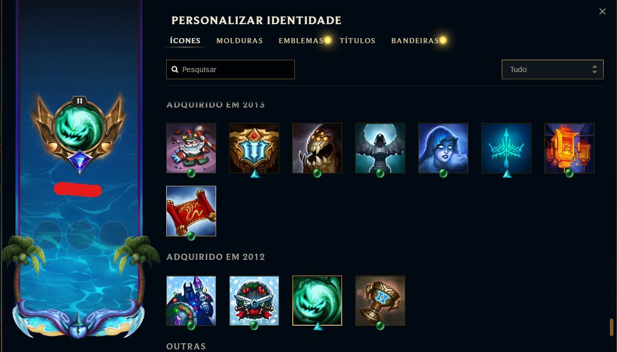 Conta League Of Legends Ouro 2 do Beta
