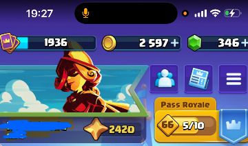 Melhor conta de Clash Royale