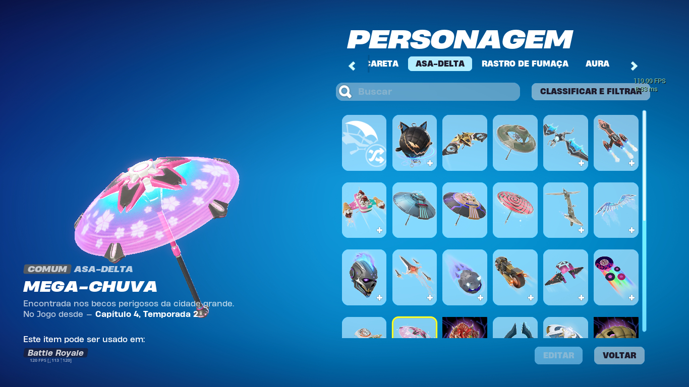 Conta de fortnite com várias skins, Acompanha varios jogos na conta da epic