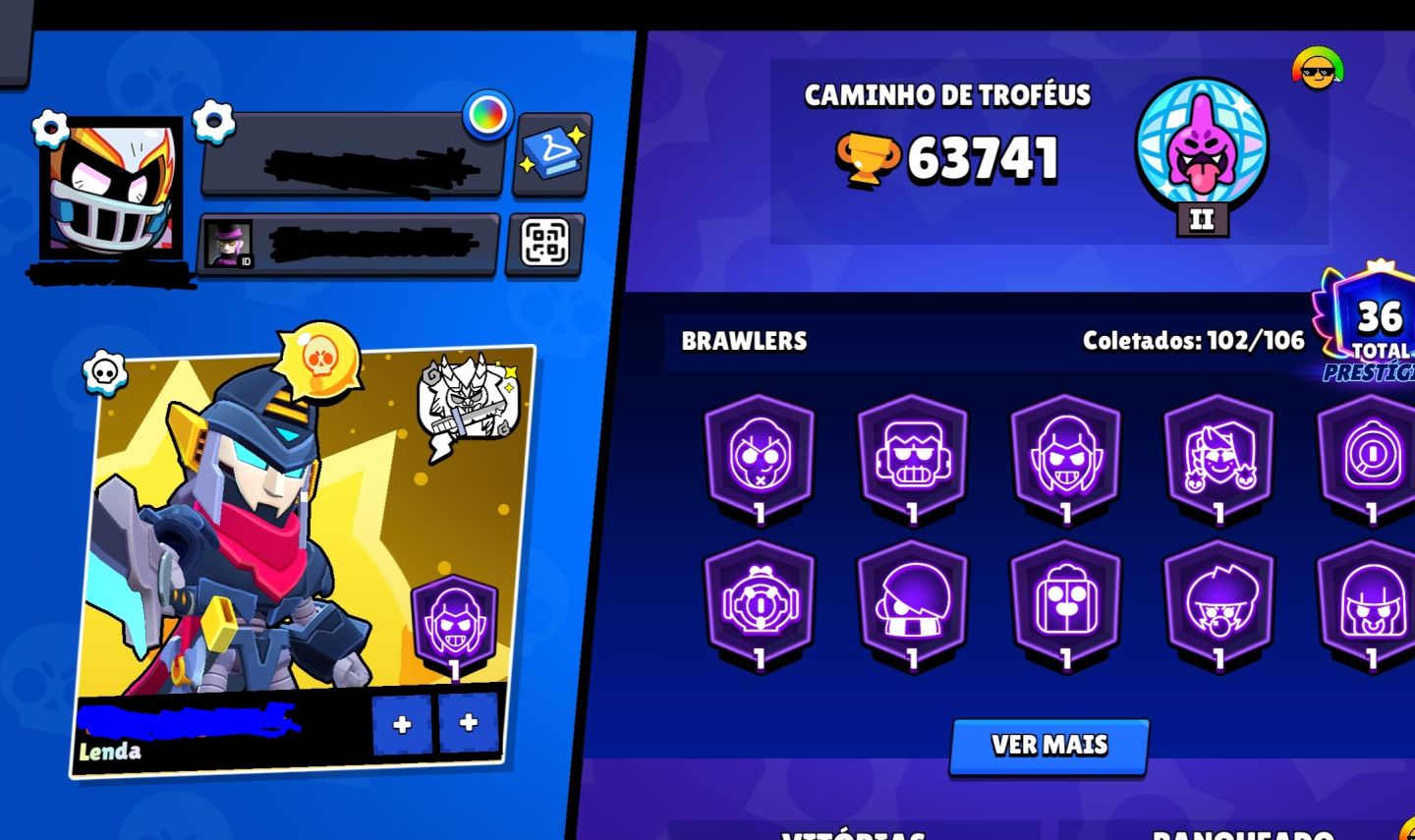 Conta de Brawl stars com ótimo preço!!