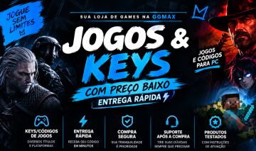 JOGOS & KEYS BARATOS | ENTREGA RÁPIDA