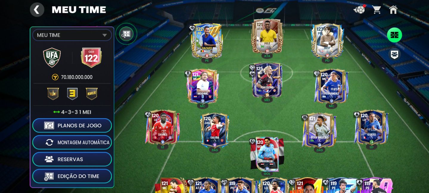 Conta de FC mobile ger 22
