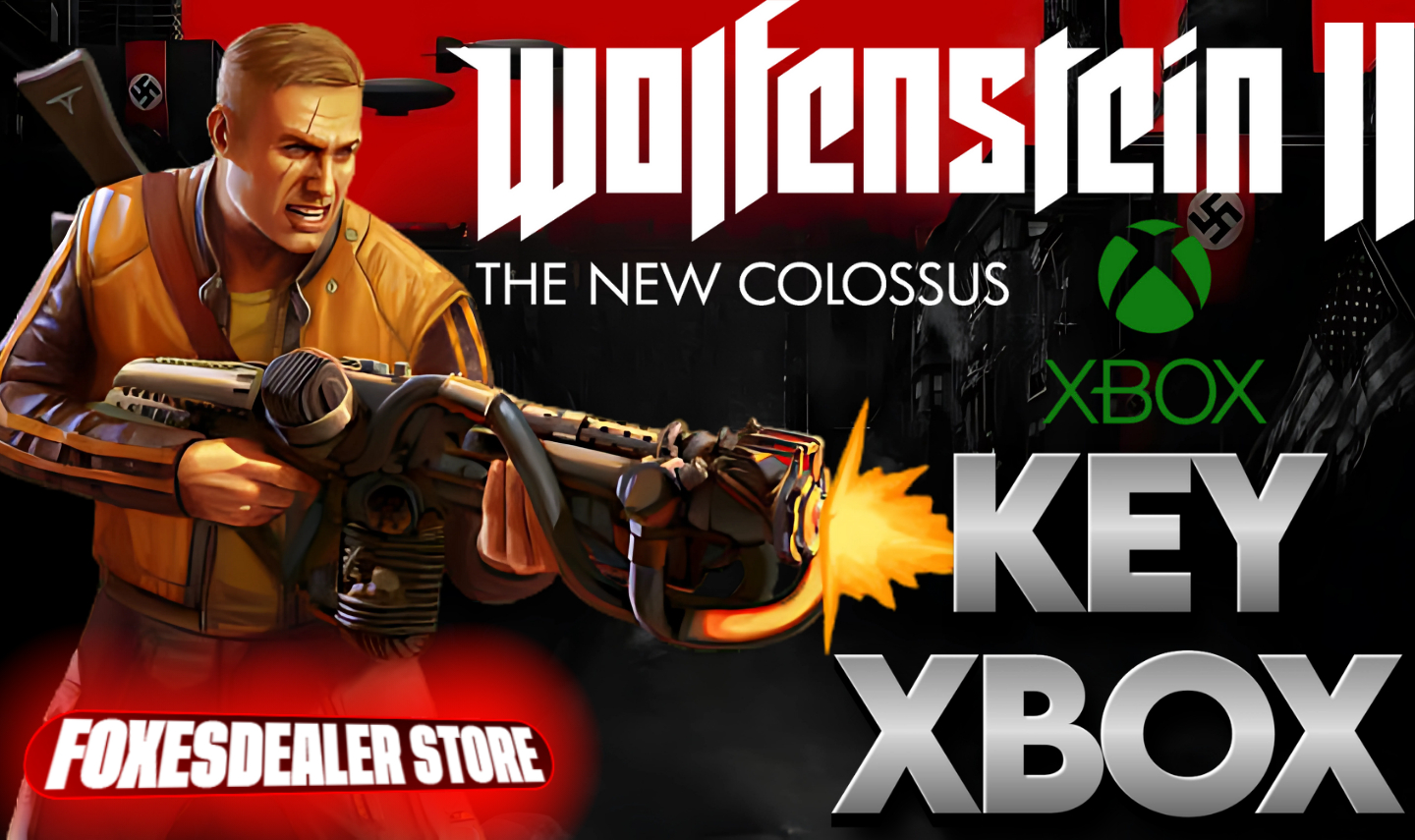Wolfenstein II: The New Colossus Digital Deluxe Edition XBOX One CD Key