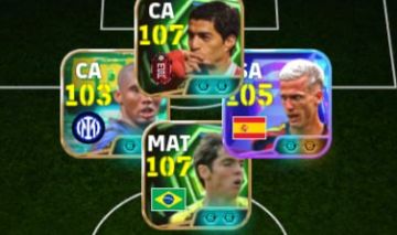 CONTA EFOOTBALL RARA! SUÁREZ BUGADO + KAKA LISO + DANI OLMO + MALDINI E+++!