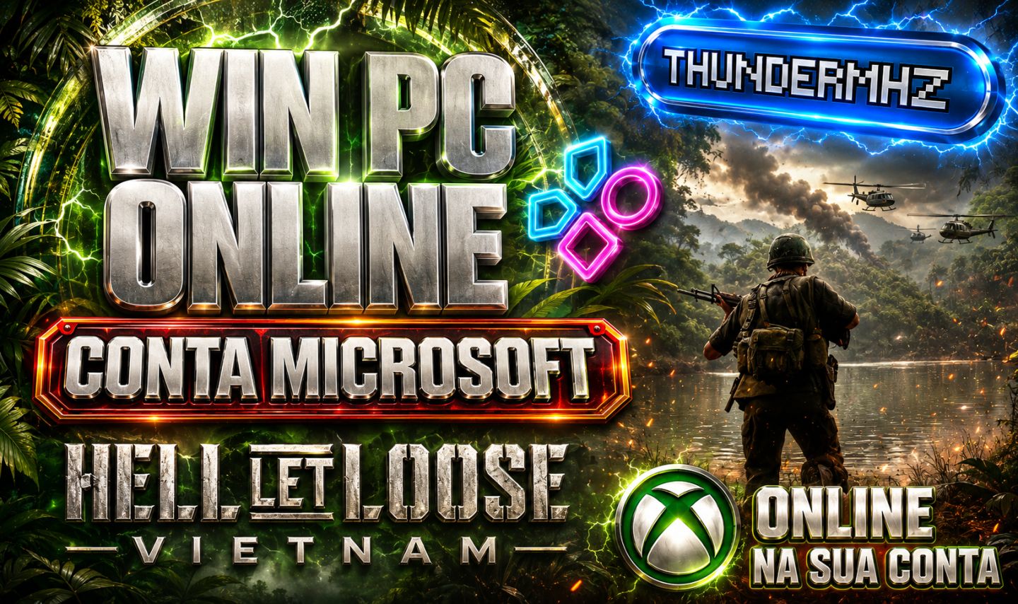 MHZ - Contas Microsoft PC - JOGUE ONLINE NA SUA CONTA - CONTAS COMPARTILHADAS