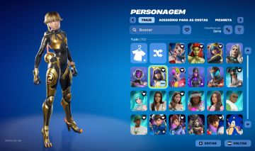 SAIR HOJE!! Conta fortnite FULL ACESSO no preço com PAOLA COELHO e PATRICK!