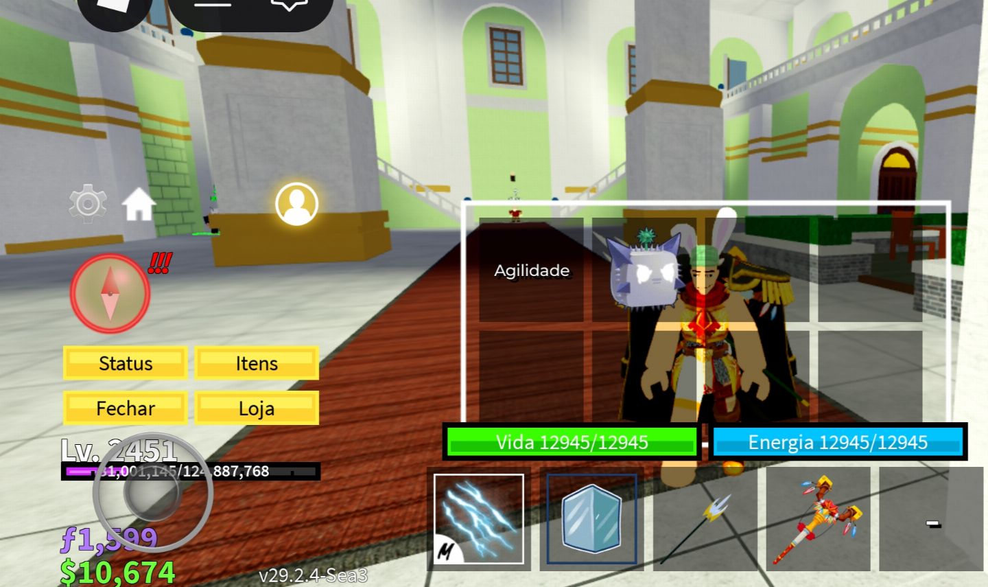 CONTA DE BLOX FRUIT COM ICE PERMANENTE