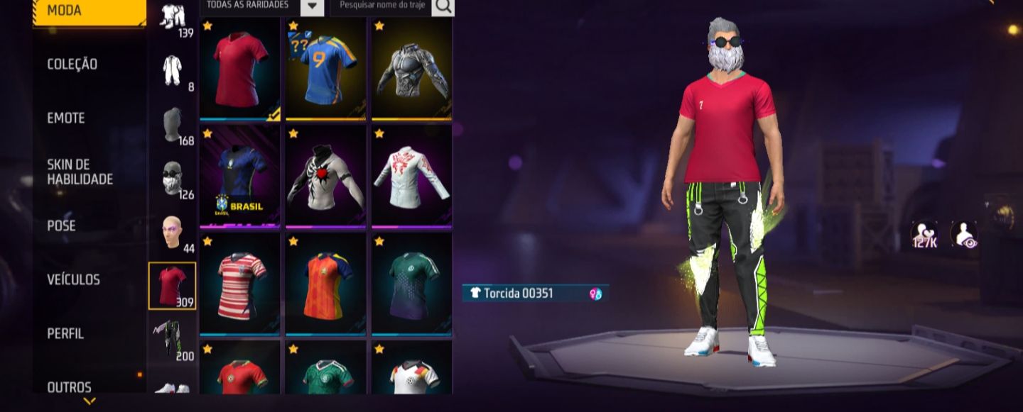 CONTA FREE FIRE NÍVEL 71 PUNHO FÊNIX, BERMUDA ANGELICAL E ANIMES