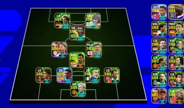 Conta Efootball Força 3240 com Best, Ronaldinho, Bellingham, Hazard, Pelé Etc