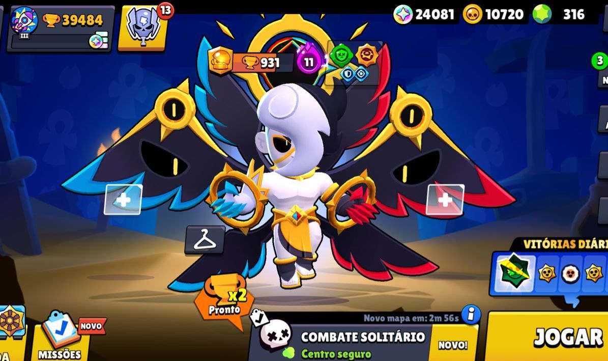 CONTA BARATA, 39K TROFÉUS 72 BRAWLER, MORTIS DEMONIACO, + CLASH DIRETO NO EMAIL.