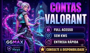CONTAS VALORANT (CPF LIBERADO) ESCOLHA A SUA / DIVERSAS CONTAS - entrega rápida