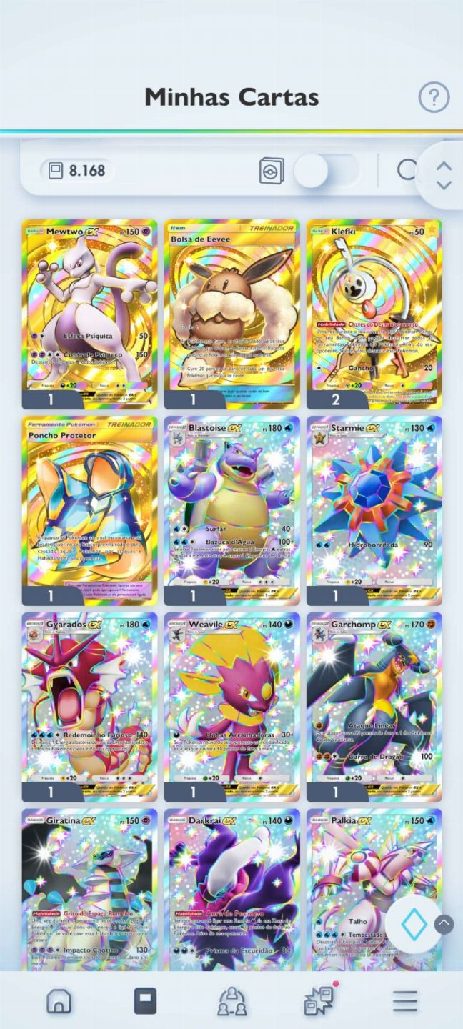 Conta Pokemon TCG - 8k+ cartas