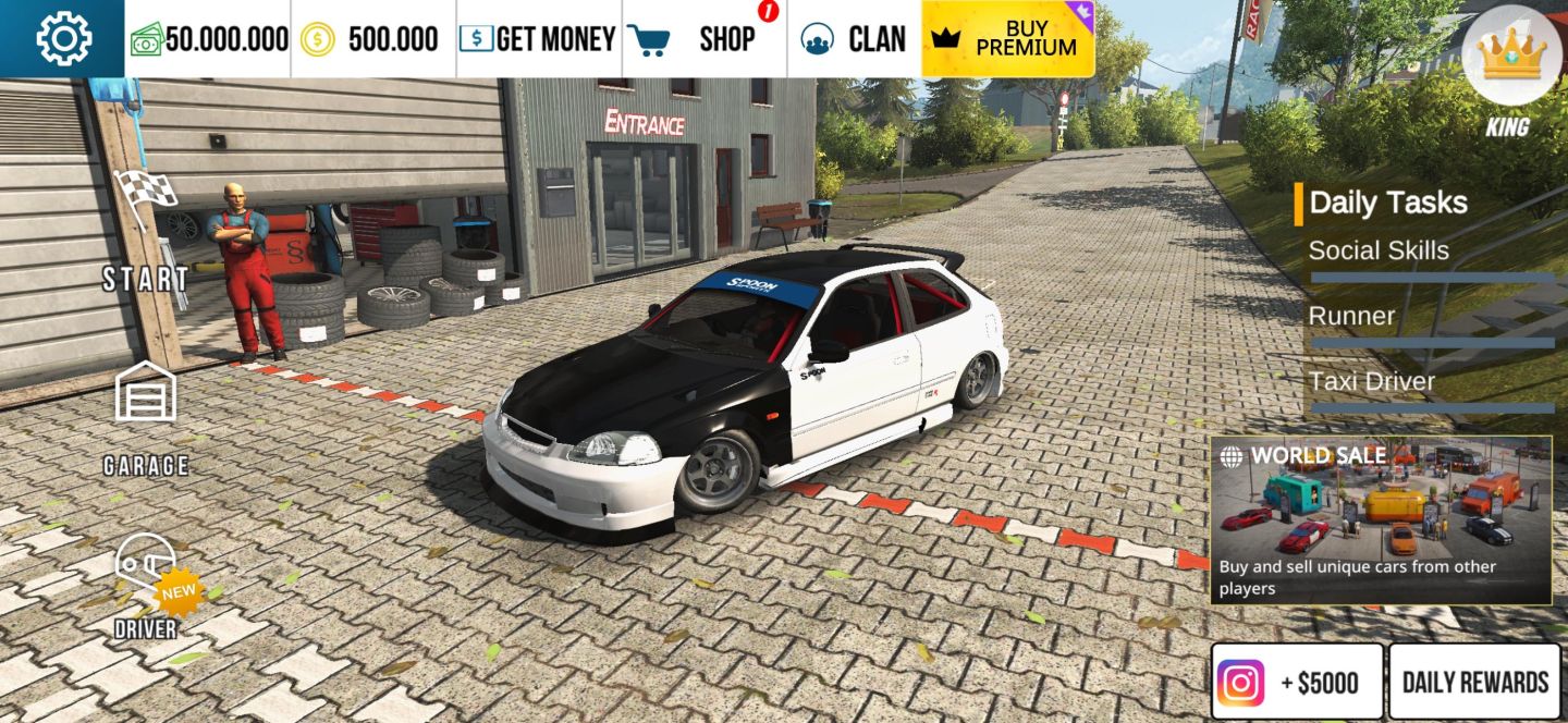 Contas full car parking multiplayer 1