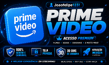 PRIME VIDEO 30 DIAS | CONTA PRIVADA - MELHOR PREÇO!