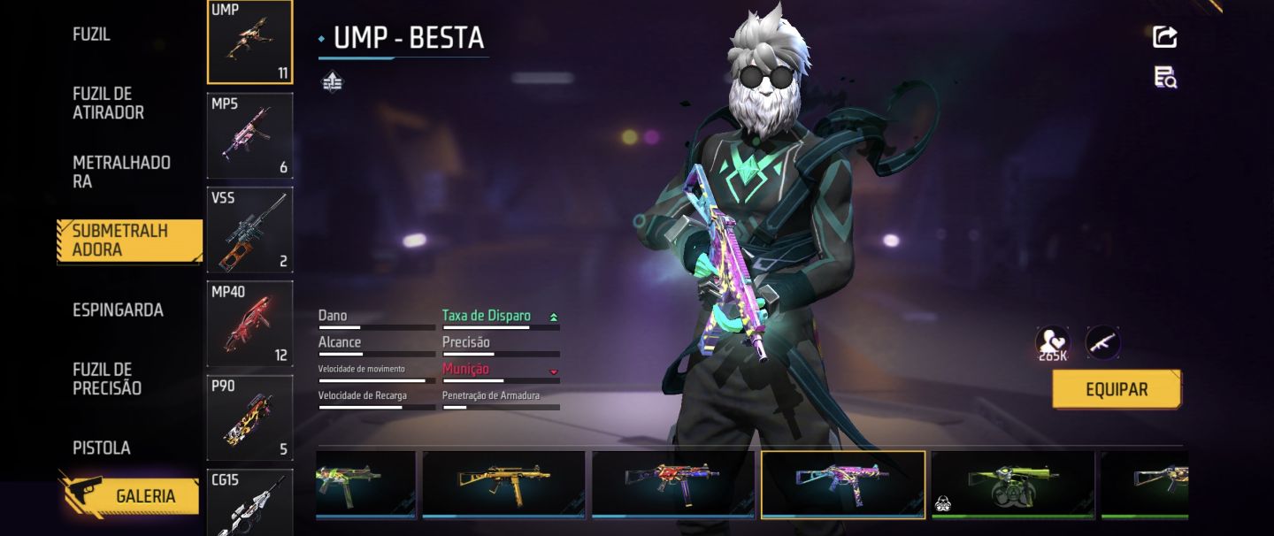 CONTA COM SOMBRA ROXA, BARBINHA, EVOLUTIVA + MELHORES ATT DO JOGO TROCA NICK