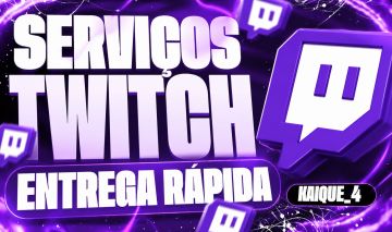 [Promoção] Twitch - Seguidores + Espectadores + Vizualizações