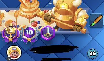 CONTA SMURF CLASH ROYALE 10 ANOS