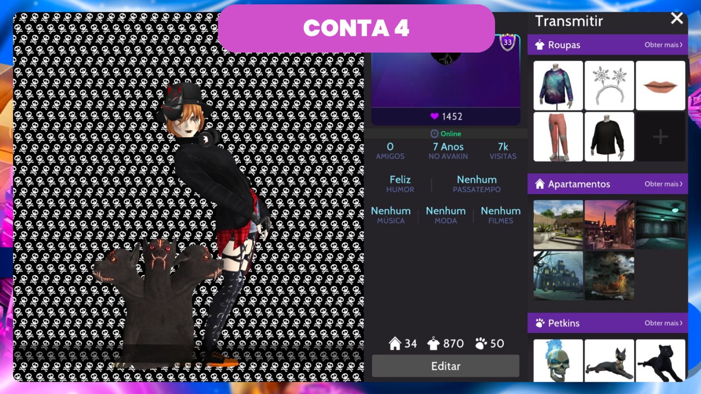Contas Avakin Life | Melhores contas do Avakin