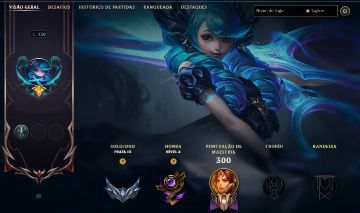 Conta Lol Main Gwen Prata III