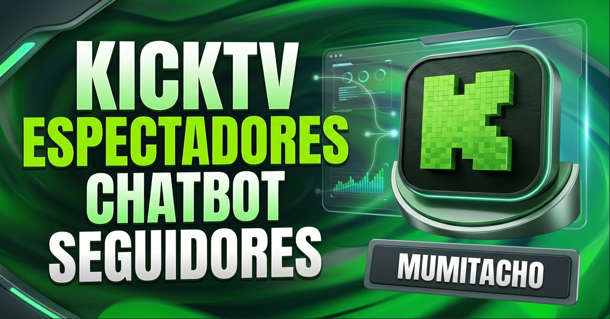 [MELHOR PREÇO!] KICK TV - Espectadores | Seguidores | ChatBot | Views | e mais!
