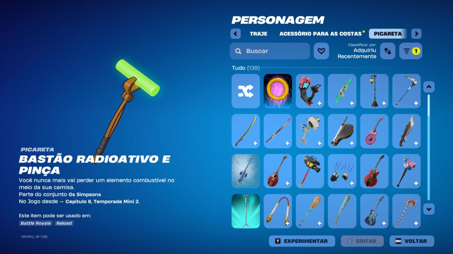Conta Fortnite