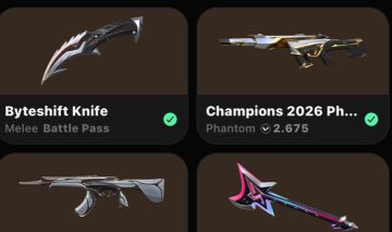 Conta valorant lvl 144 várias skins platina 1