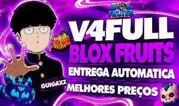 Contas com V4 Full, Cdk e Soul Guitar BloxFruits