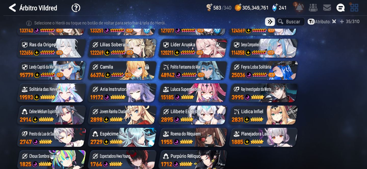 EPIC SEVEN - CONTA COM LISETTE E MUITOS OUTROS ML