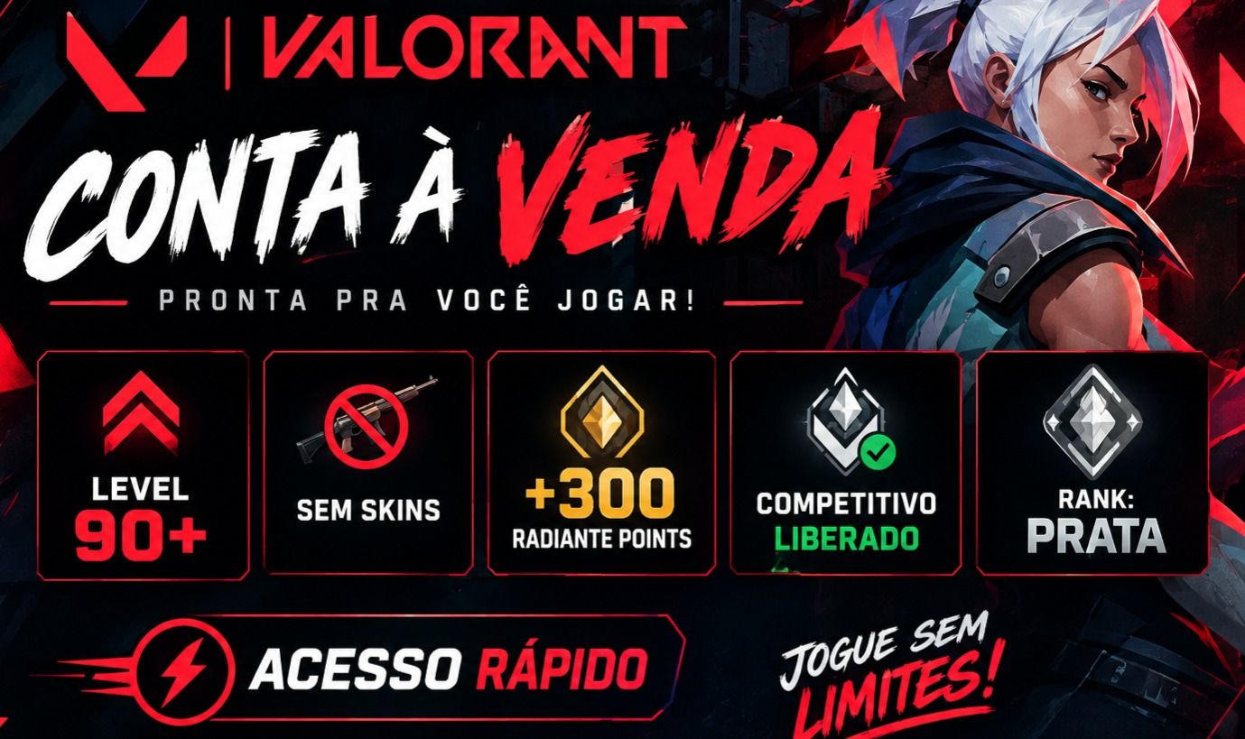 Conta Valorant - Comp Liberado